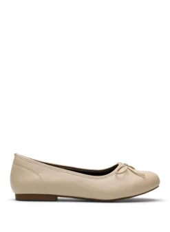 Extra Weite - Ballerina mit Schleife