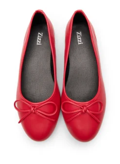 Extra Weite - Ballerina mit Schleife