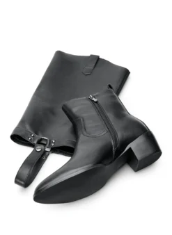 Extra Weite - Hoher Stiefel mit abnehmbarem Schaft