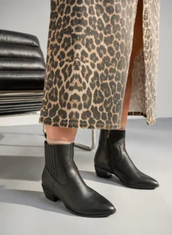 Extra Weite - Hoher Stiefel mit abnehmbarem Schaft