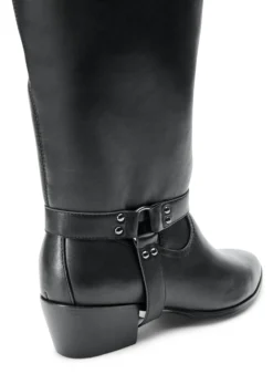 Extra Weite - Hoher Stiefel mit abnehmbarem Schaft