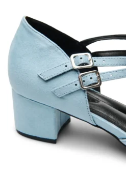 Extra Weite - Pumps mit doppelten Riemen