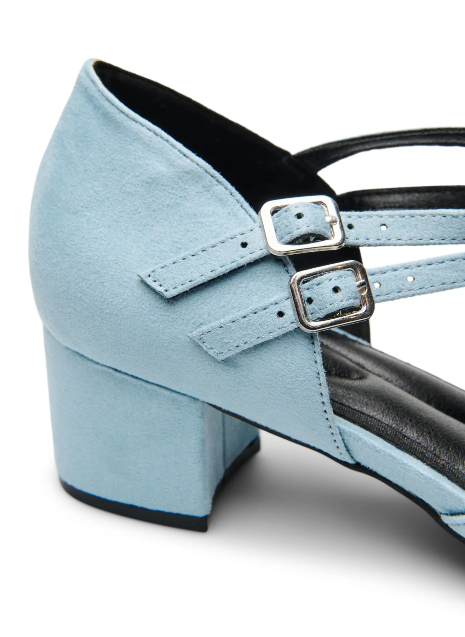 Extra Weite - Pumps mit doppelten Riemen