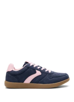Extra Weite - Sneaker aus Wildlederimitat