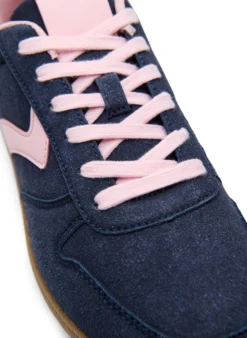 Extra Weite - Sneaker aus Wildlederimitat