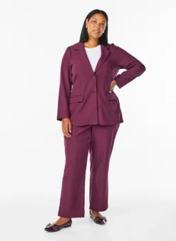 FLASH - Blazer mit Taschen und Schlitzen