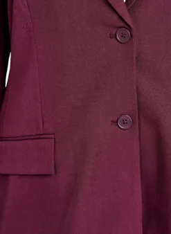 FLASH - Blazer mit Taschen und Schlitzen