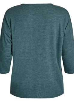 FLASH - Bluse aus Jersey mit 3/4-Ärmeln