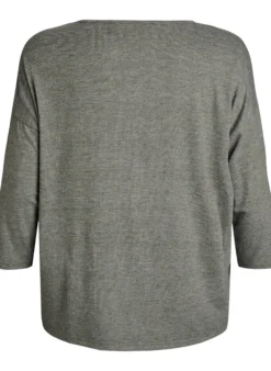 FLASH - Bluse aus Jersey mit 3/4-Ärmeln