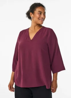 FLASH - Bluse mit 3/4-Ärmeln