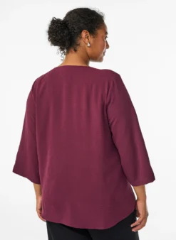 FLASH - Bluse mit 3/4-Ärmeln