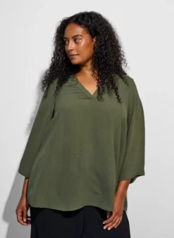 FLASH - Bluse mit 3/4-Ärmeln