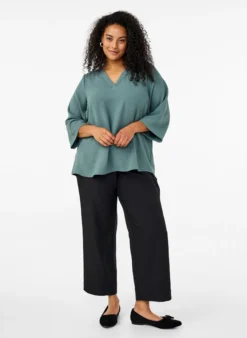 FLASH - Bluse mit 3/4-Ärmeln