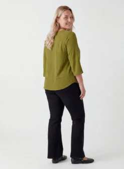 FLASH - Bluse mit 3/4-Ärmeln