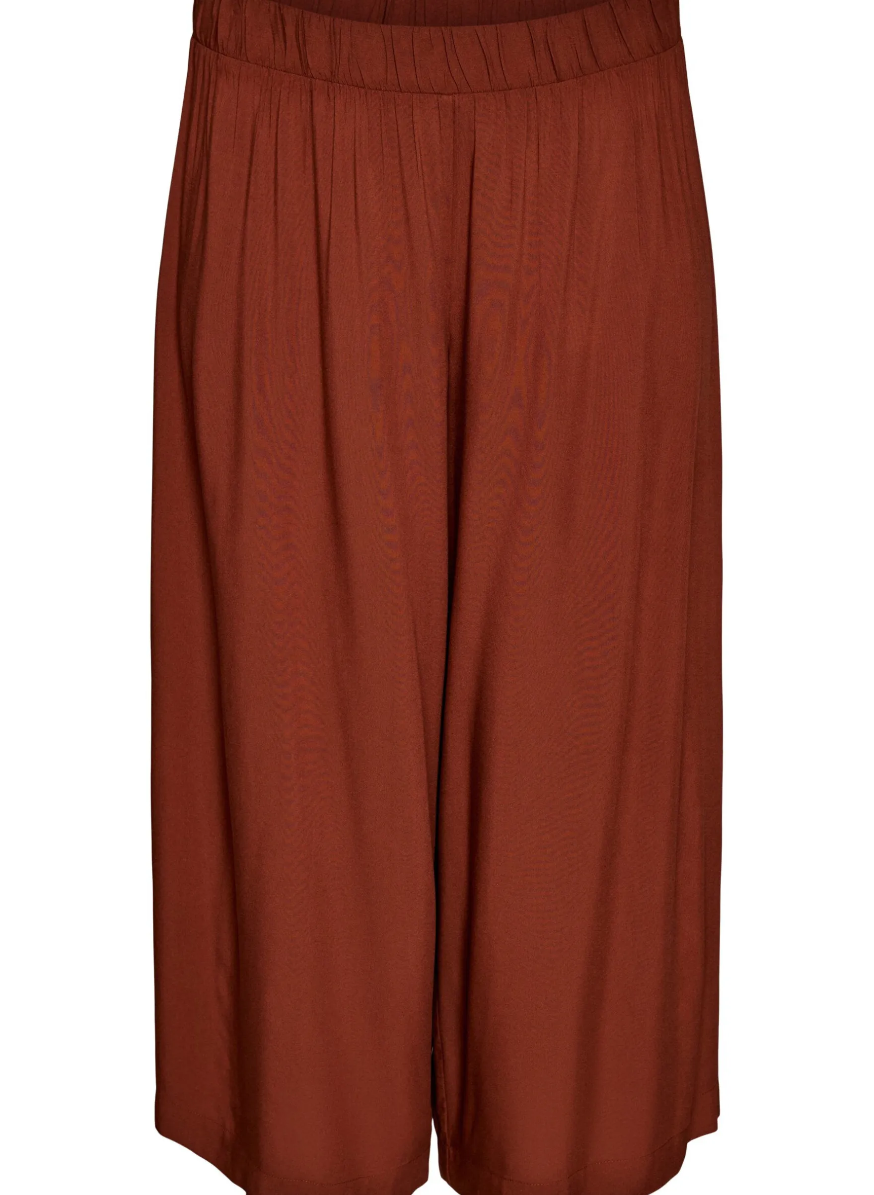 FLASH - Culottes aus Viskose mit hoher Taille und weiten Beinen