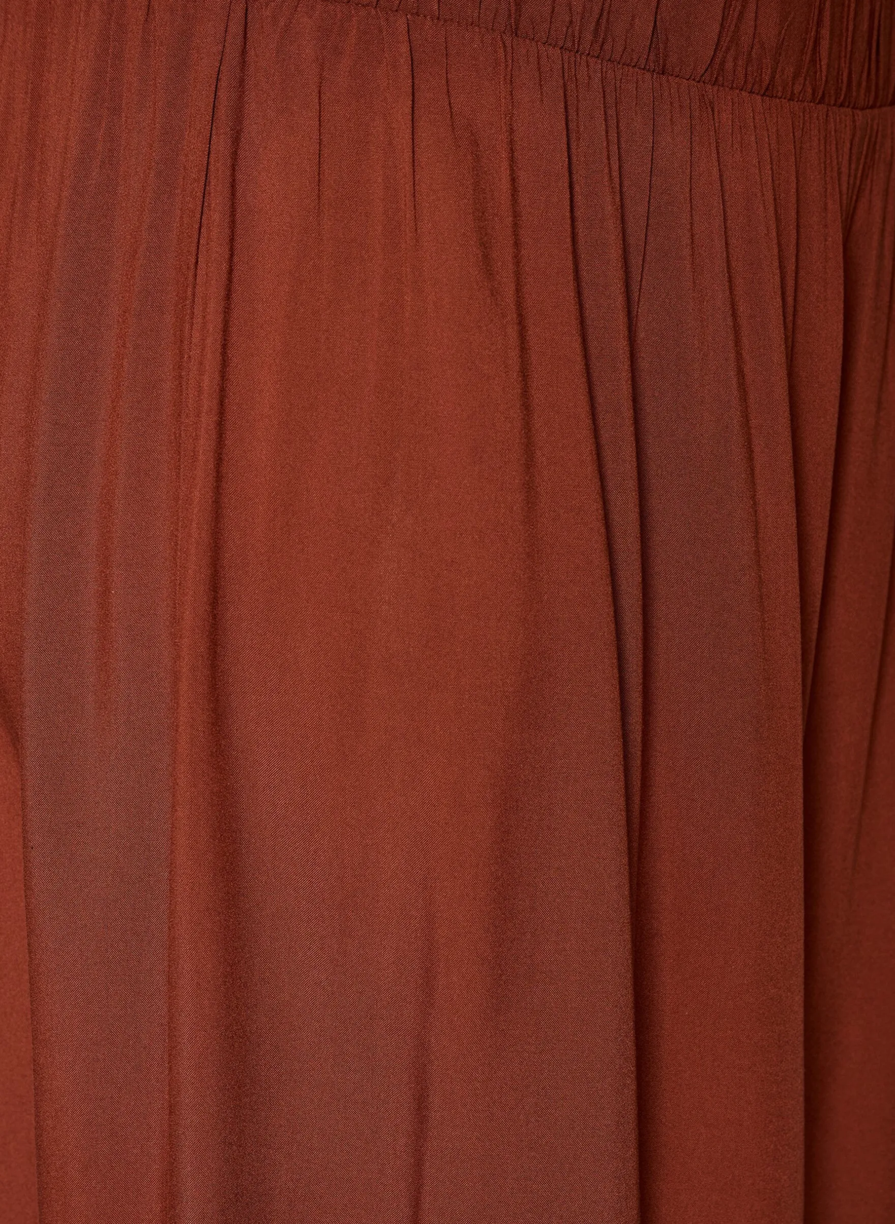 FLASH - Culottes aus Viskose mit hoher Taille und weiten Beinen