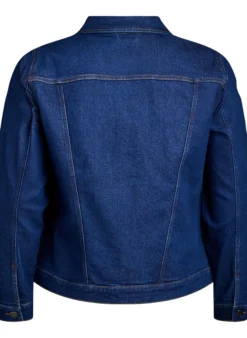 FLASH - Denim-Jacke aus elastischer Baumwollmischung