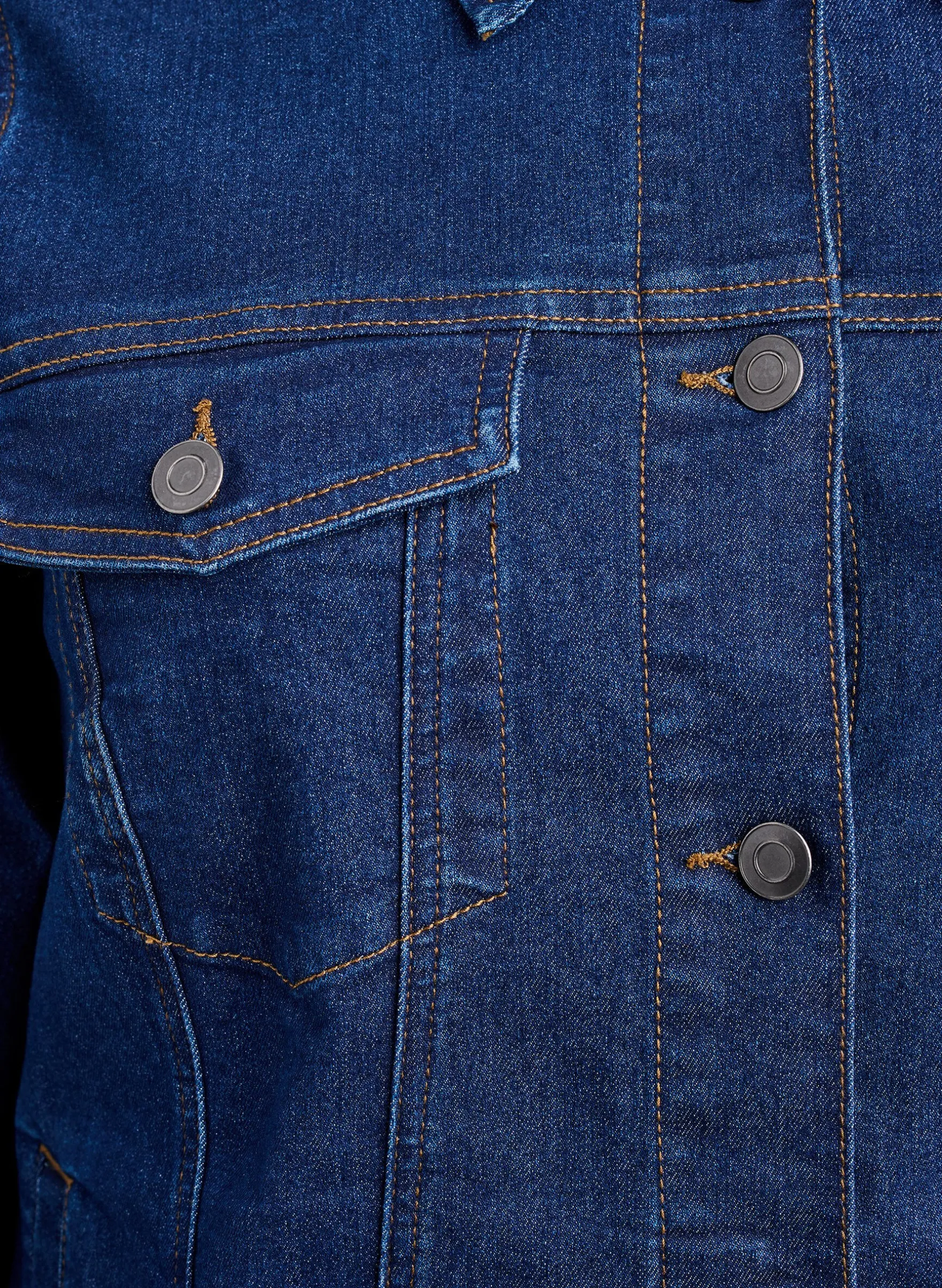 FLASH - Denim-Jacke aus elastischer Baumwollmischung