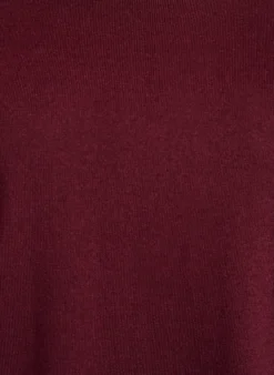 FLASH - Fein gestrickte Bluse mit kurzen Ärmeln