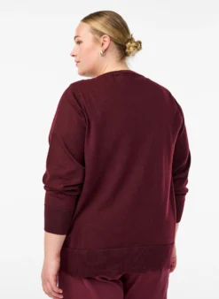 FLASH - Feinstrick-Strickjacke mit Rundhalsausschnitt