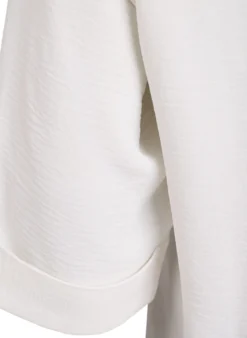 FLASH - Hemdbluse mit Brusttaschen und 3/4-Ärmeln