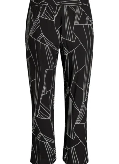 FLASH - Hoch taillierte Hose aus Viskose