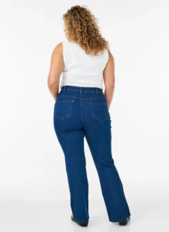 FLASH - Hoch taillierte Jeans mit Bootcut