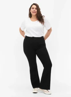 FLASH - Hoch taillierte Jeans mit Bootcut
