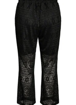 FLASH - Hose aus Lochstickerei mit geradem Bein