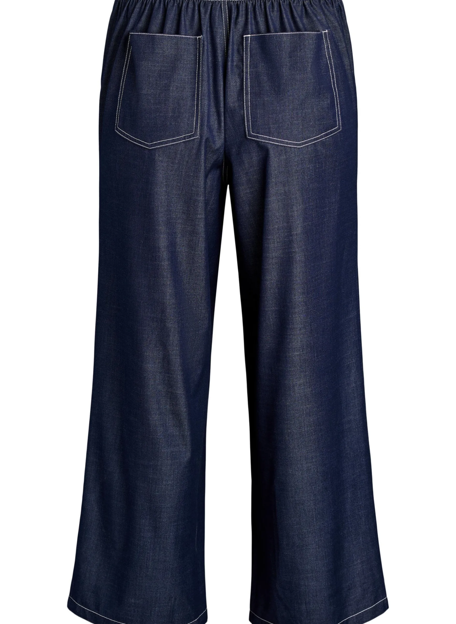 FLASH - Hose in Denim-Optik mit Kontrastnähten