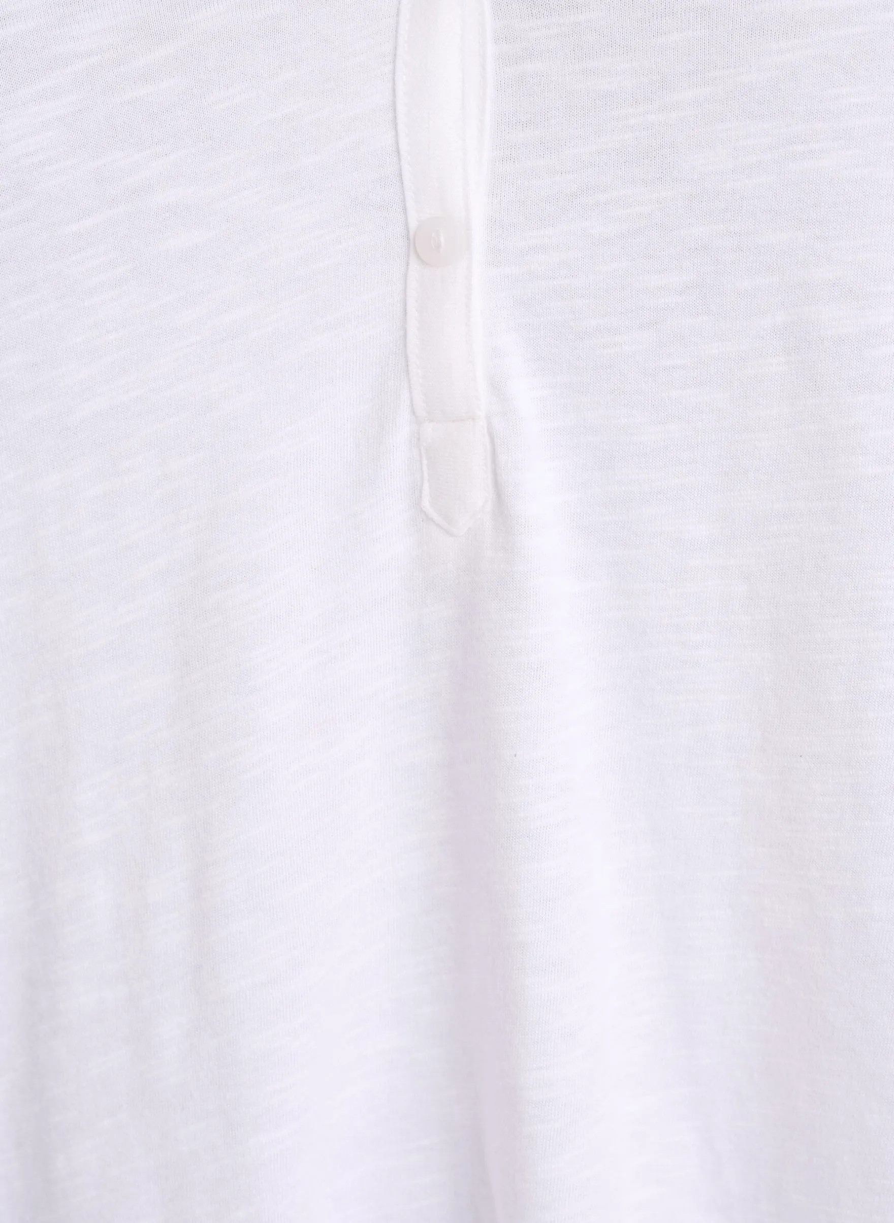 FLASH - Langarmshirt mit V-Ausschnitt und Knöpfen