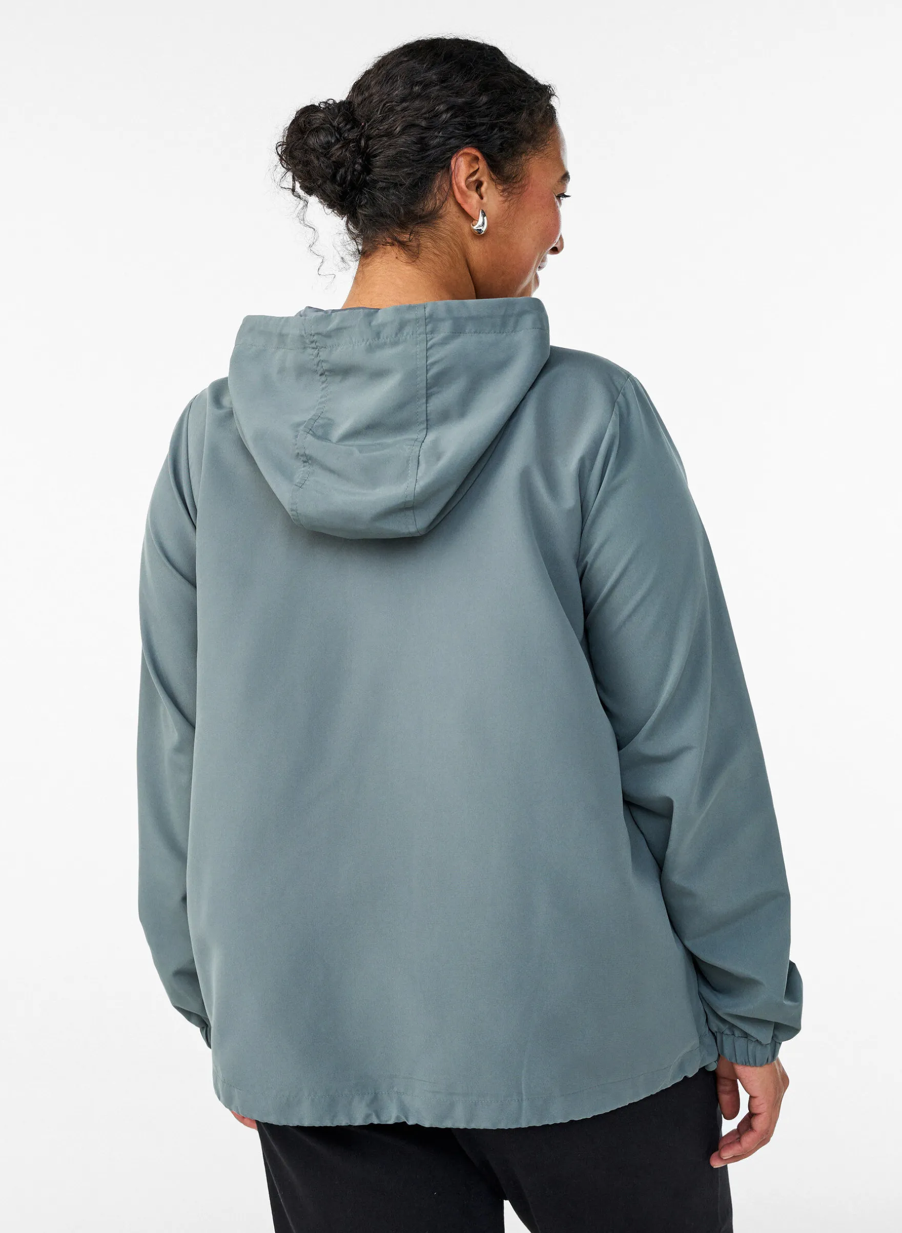 FLASH - Leichte Jacke mit Kapuze und Reißverschluss