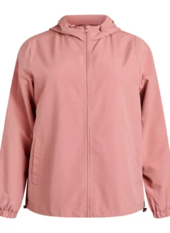 FLASH - Leichte Jacke mit Kapuze und Reißverschluss