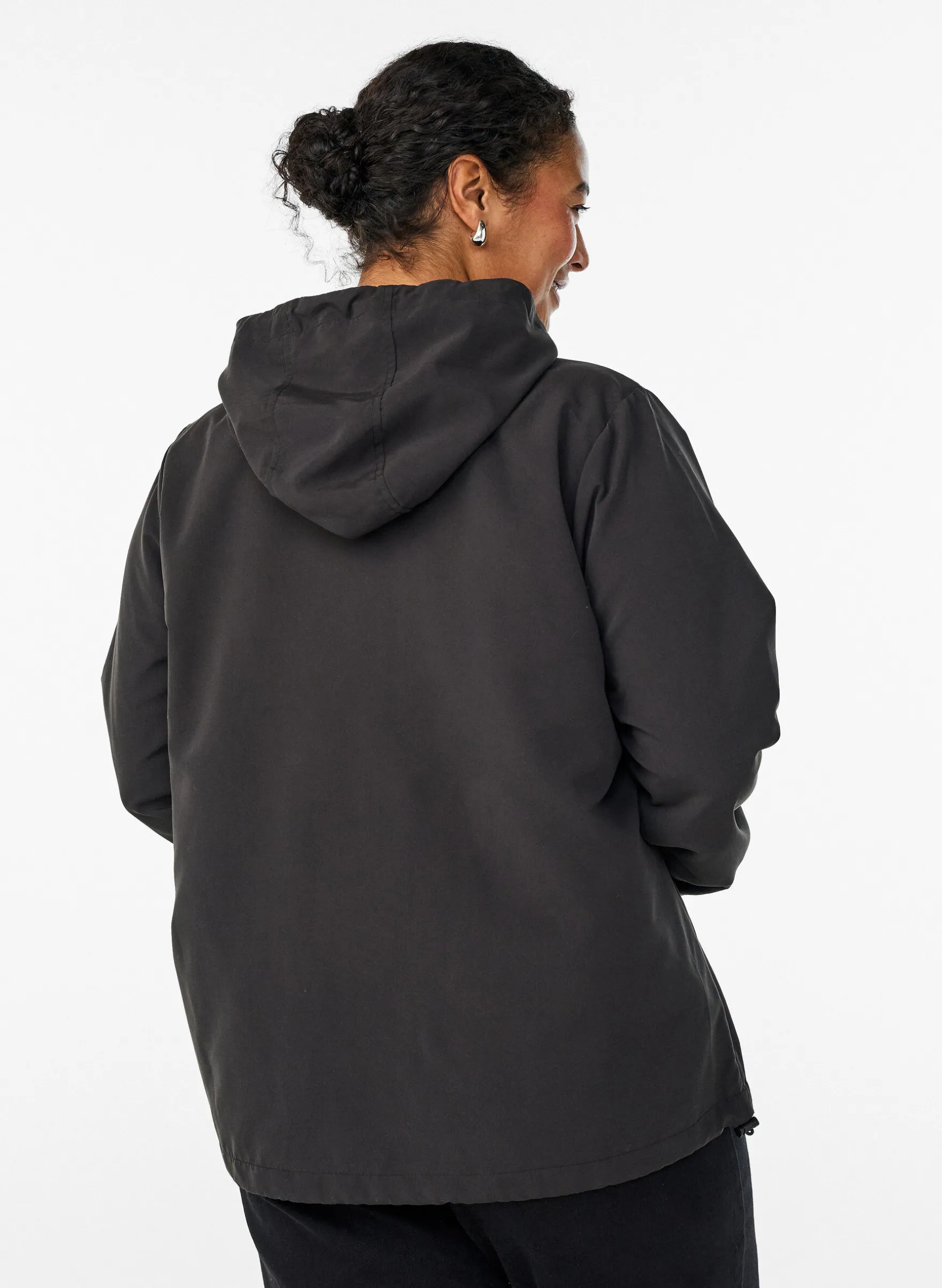 FLASH - Leichte Jacke mit Kapuze und Reißverschluss