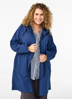 FLASH - Leichter Parka mit Kapuze