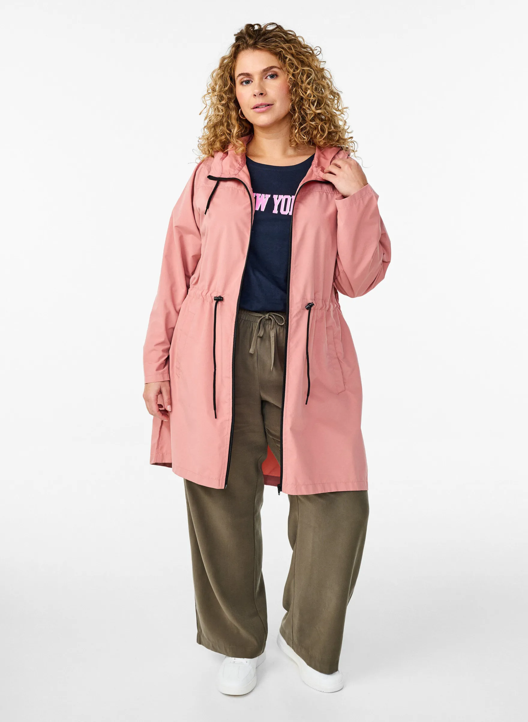 FLASH - Leichter Parka mit Kapuze