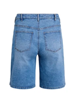 FLASH - Locker sitzende Jeansshorts mit hoher Taille