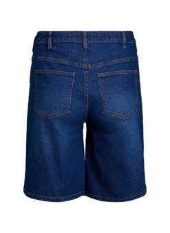 FLASH - Locker sitzende Jeansshorts mit hoher Taille