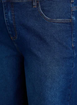 FLASH - Locker sitzende Jeansshorts mit hoher Taille