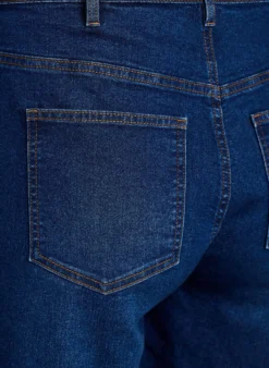 FLASH - Locker sitzende Jeansshorts mit hoher Taille