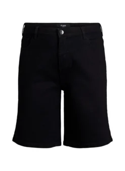 FLASH - Locker sitzende Jeansshorts mit hoher Taille