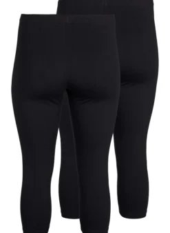 FLASH - 2-pack 3/4-Leggings aus Baumwolle