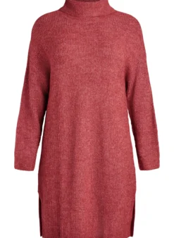 FLASH - Strickkleid mit Rollkragen