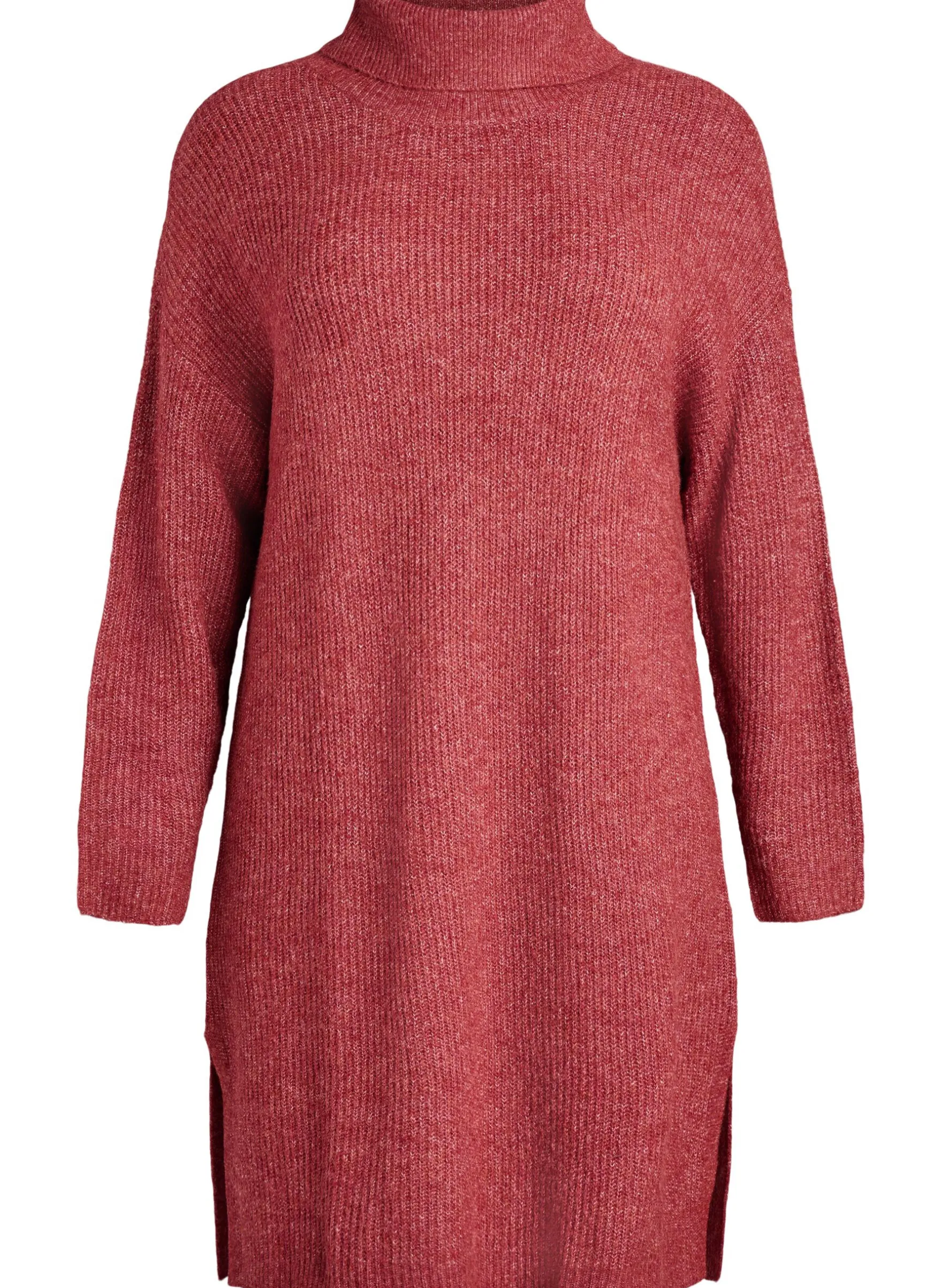 FLASH - Strickkleid mit Rollkragen