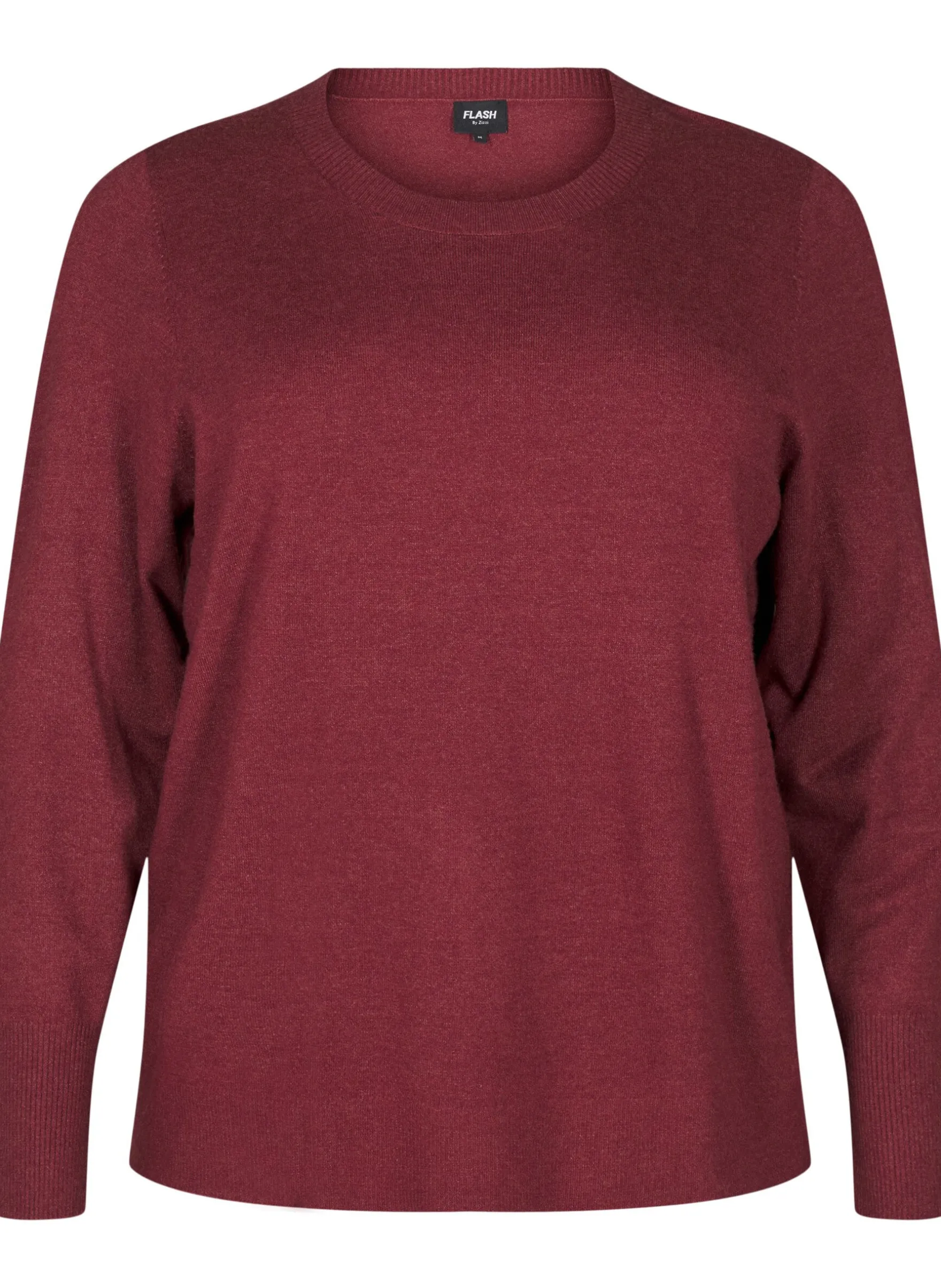 FLASH - Strickpullover mit Rundhalsausschnitt