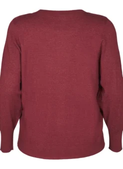 FLASH - Strickpullover mit Rundhalsausschnitt
