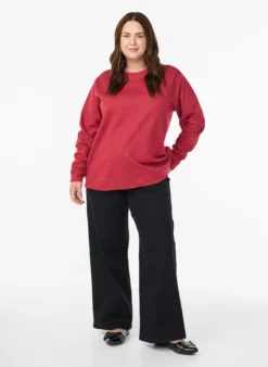 FLASH - Sweatshirt mit Rundhalsausschnitt