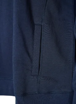 FLASH - Sweatshirt mit Stehkragen und Taschen