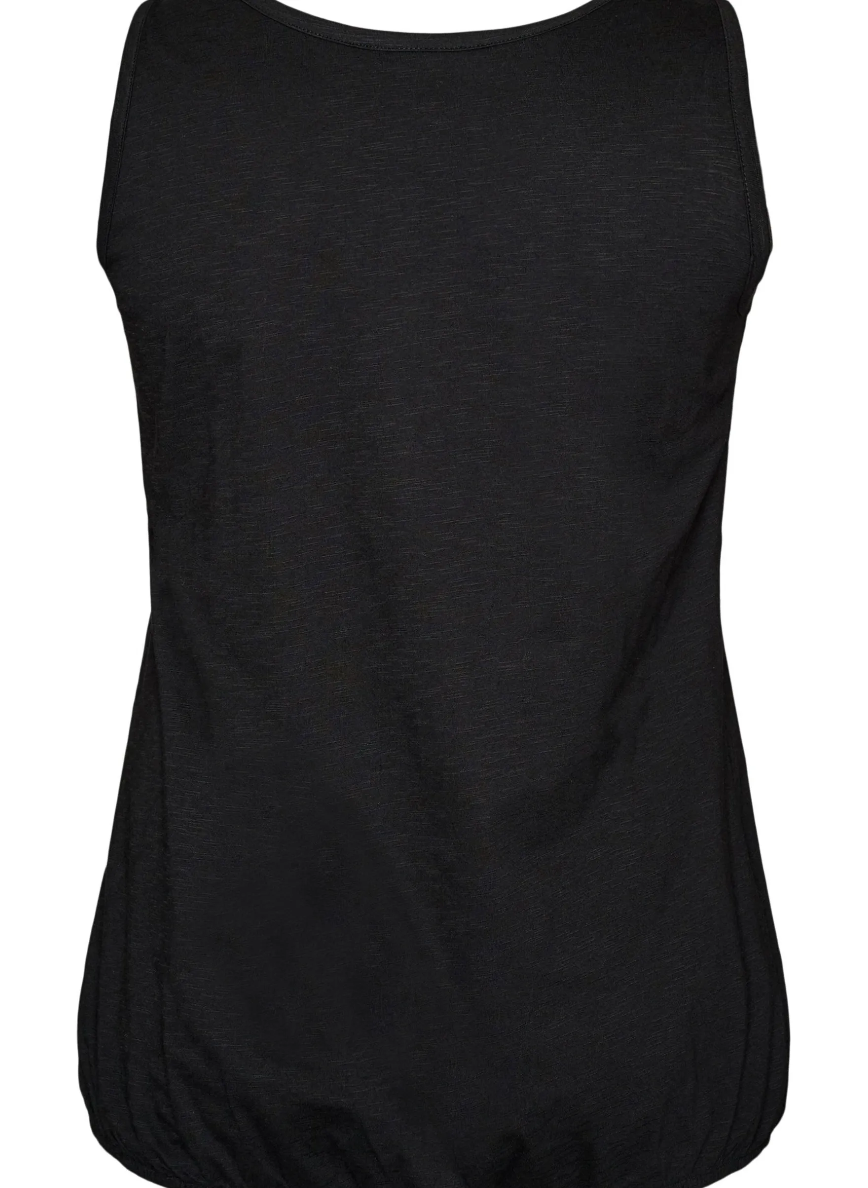 FLASH - Tanktop aus Bio-Baumwolle mit V-Ausschnitt und Knöpfen