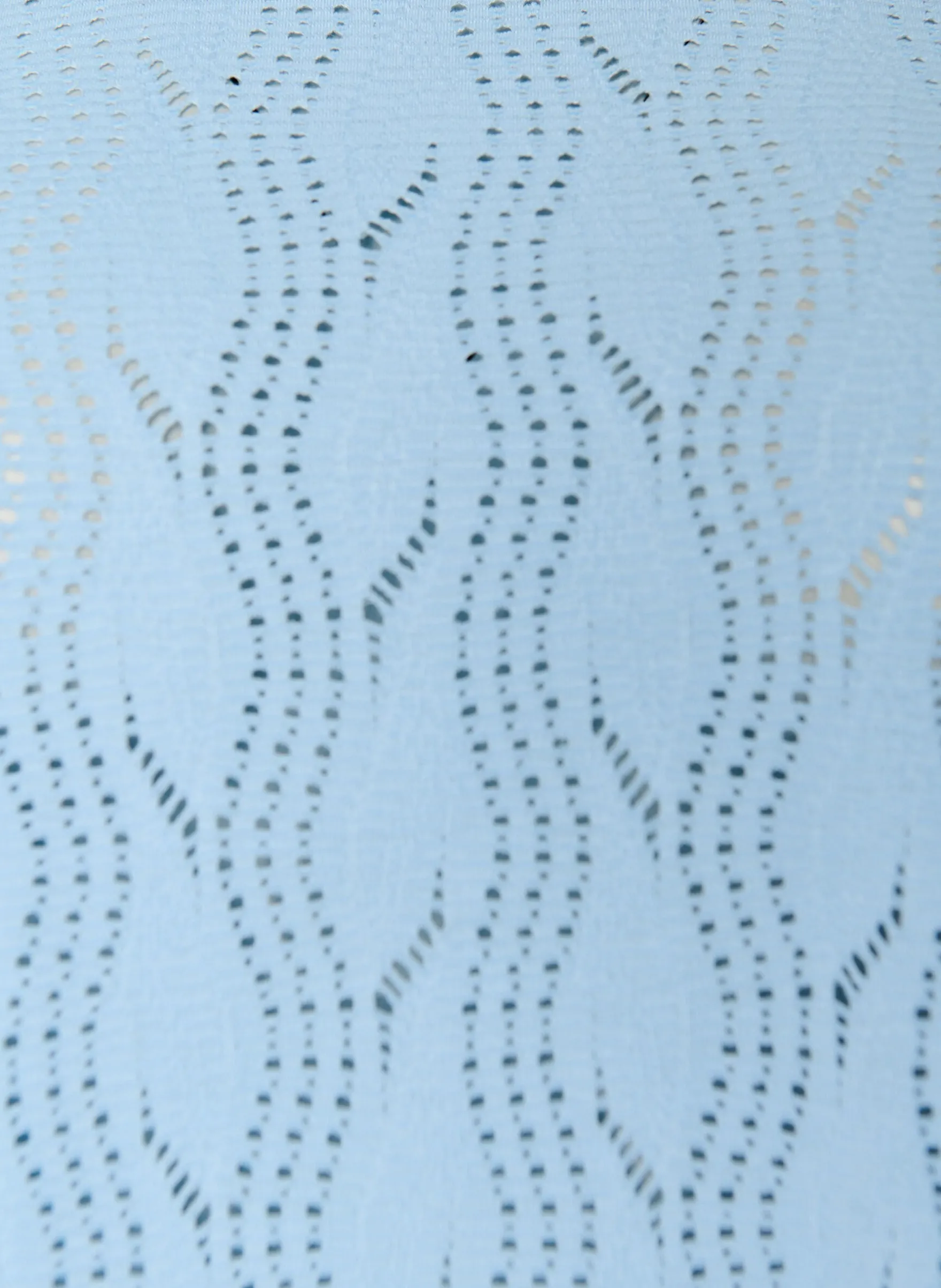 FLASH - T-Shirt aus Jersey mit Lochstickerei